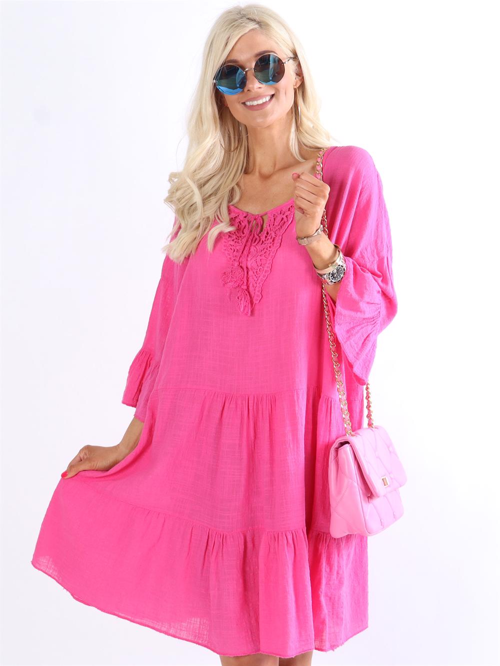 Arizona - Klänning med broderi